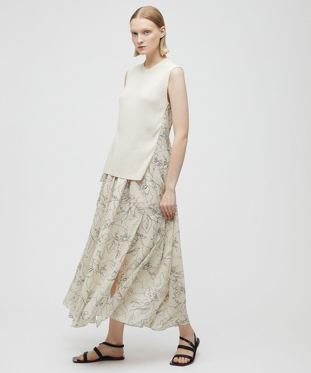 BEIGE， GINGKO / ドッキングニット 