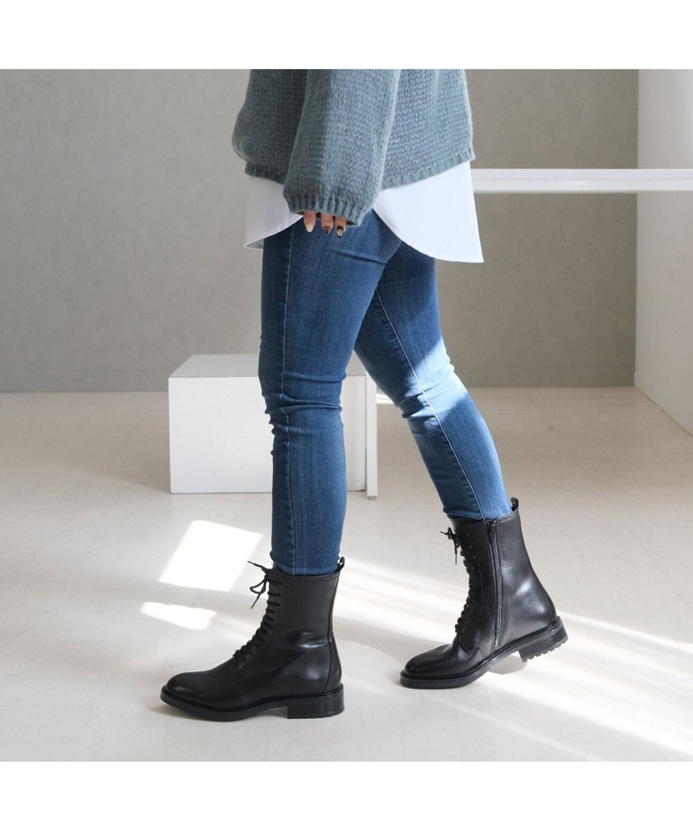 Pointer 本革レースアップブーツ 