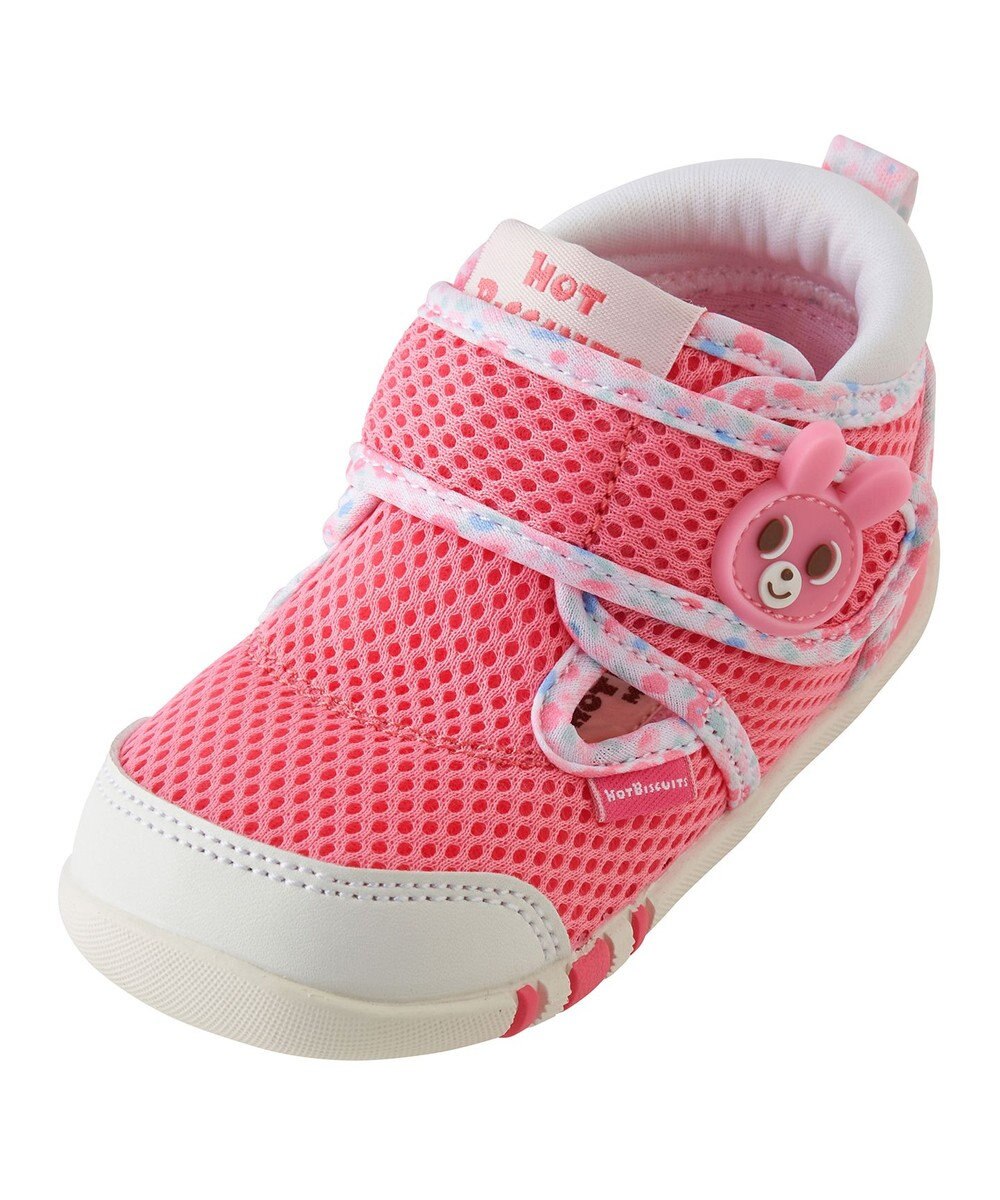 MIKI HOUSE HOT BISCUITS 【12-13cm】ダブルラッセル サマーファーストベビーシューズ 