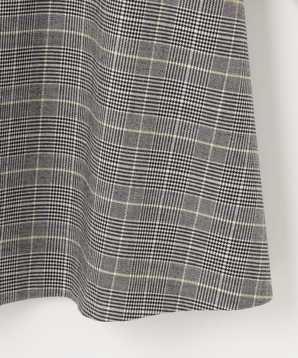 組曲 KIDS 【110-140cm】グレンチェック ワンピース 