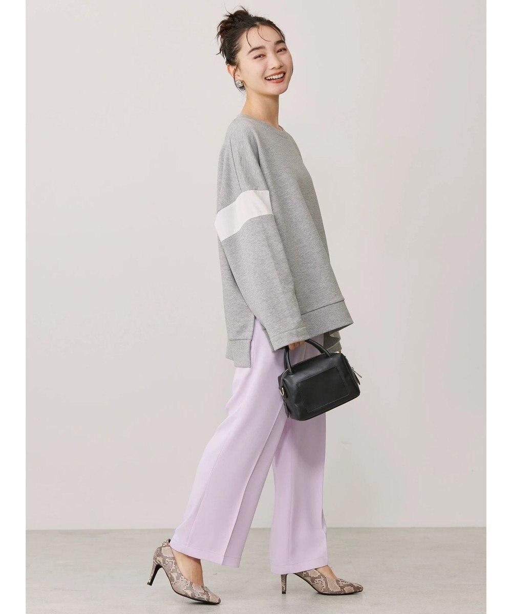 AMERICAN HOLIC 異素材ショルダー切り替えスウェット2 