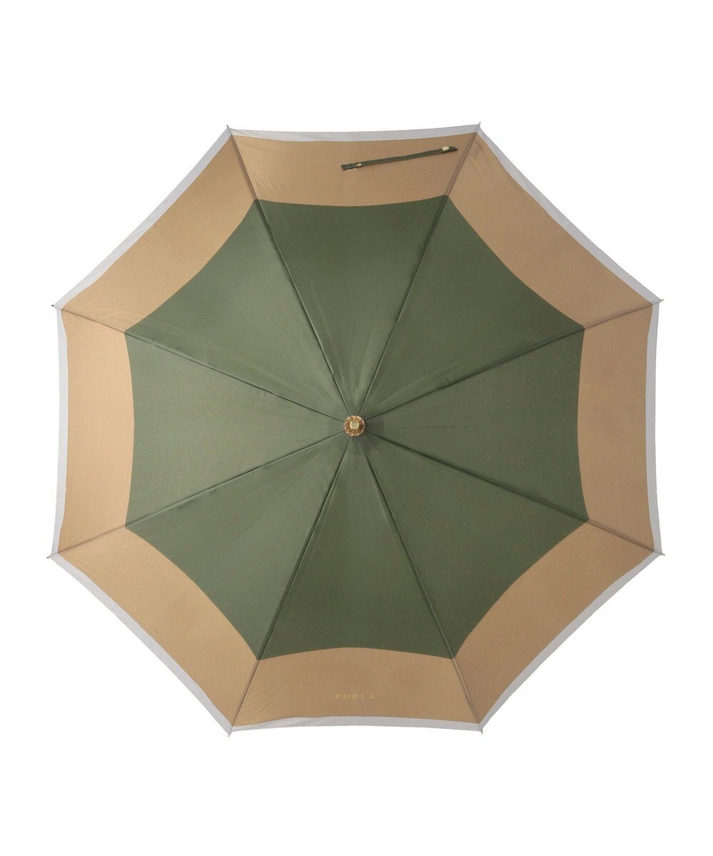 MOONBAT FURLA 長傘 カラーボーダー 耐風 日本製 