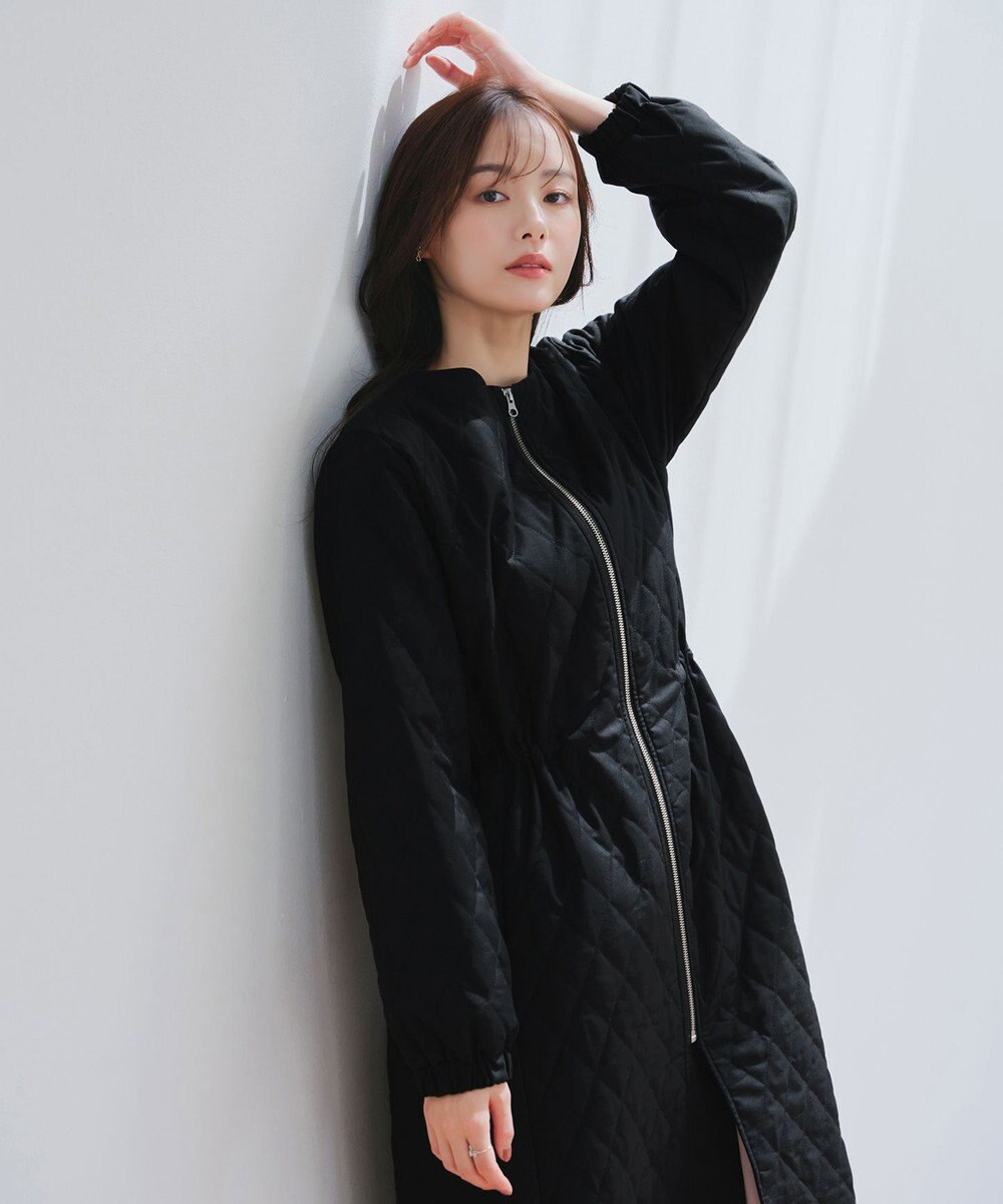 Tiaclasse 中綿キルティングコート 