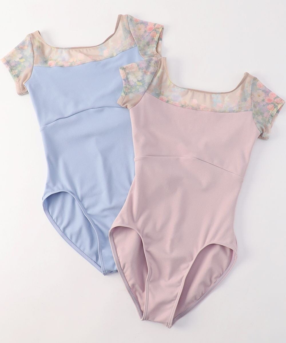 Chacott キャップスリーブレオタード 