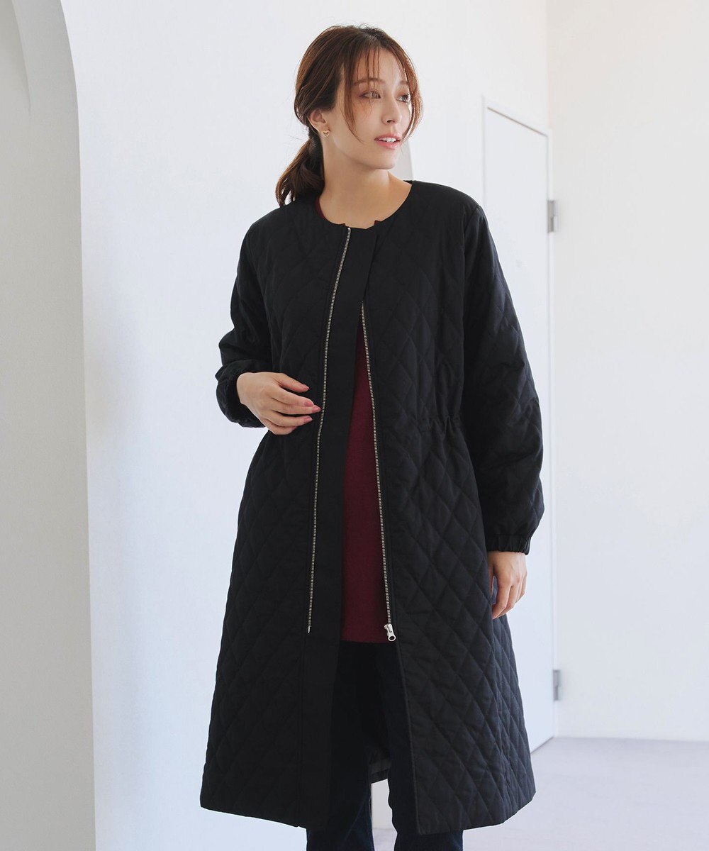 Tiaclasse 中綿キルティングコート 