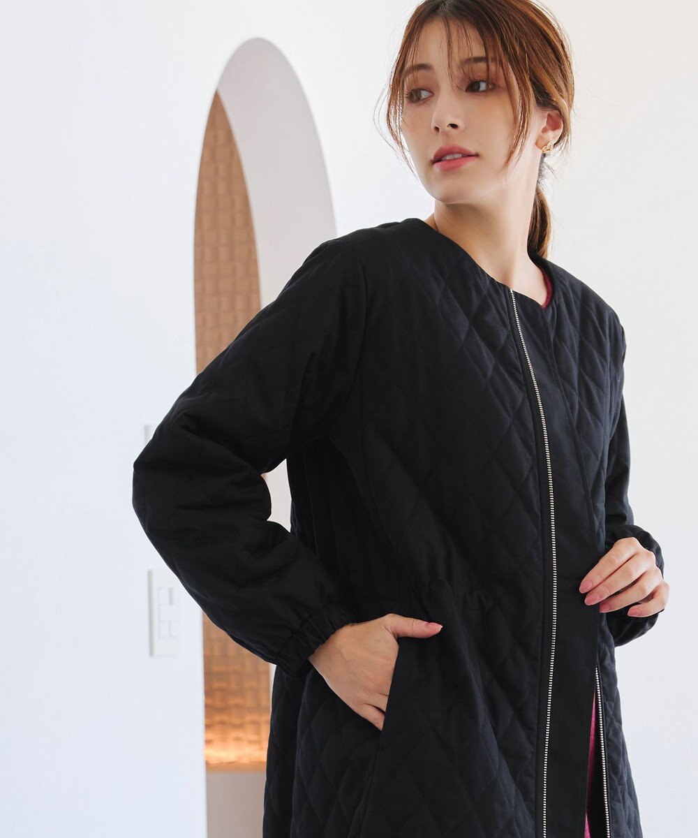 Tiaclasse 中綿キルティングコート 