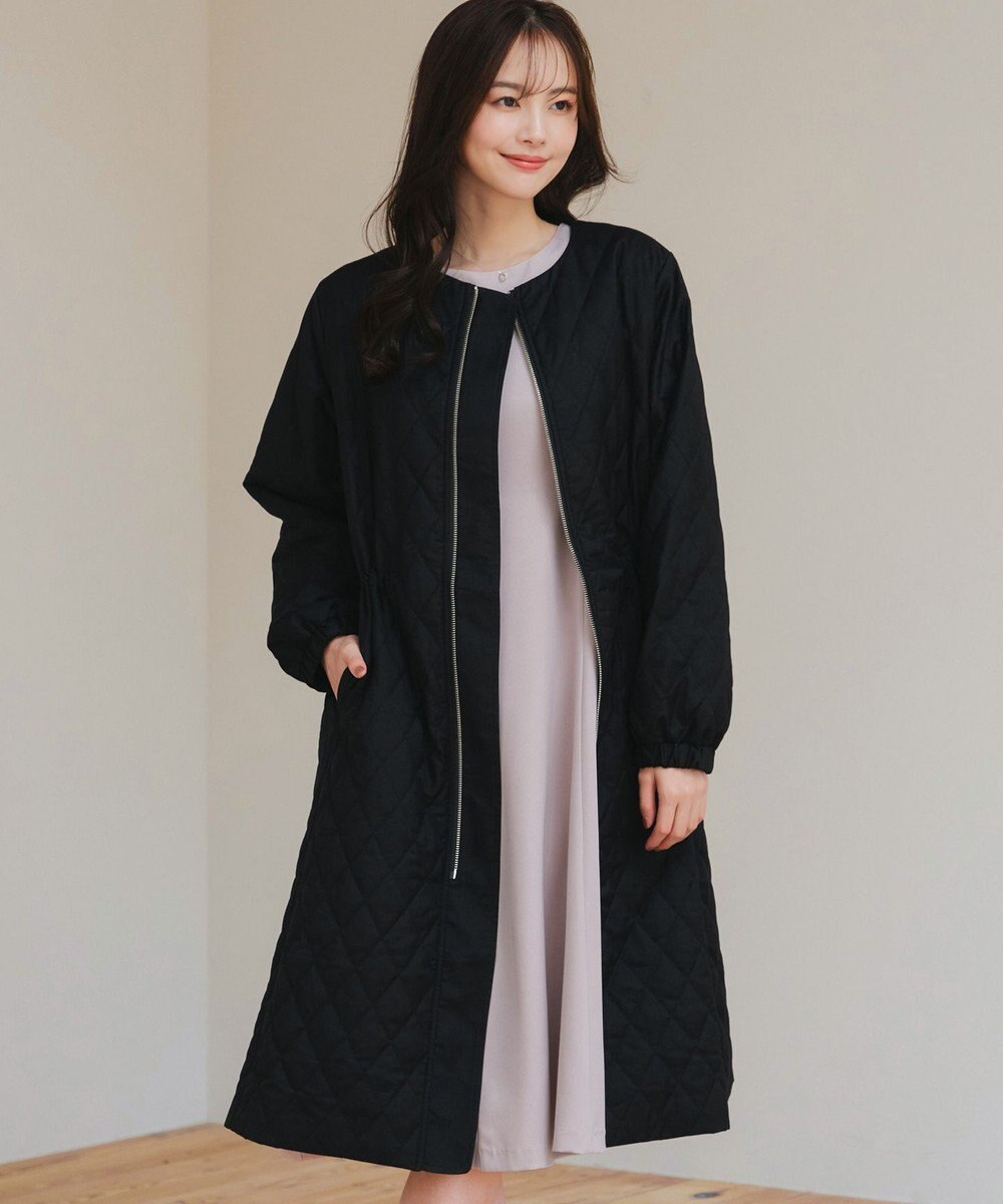 Tiaclasse 中綿キルティングコート 