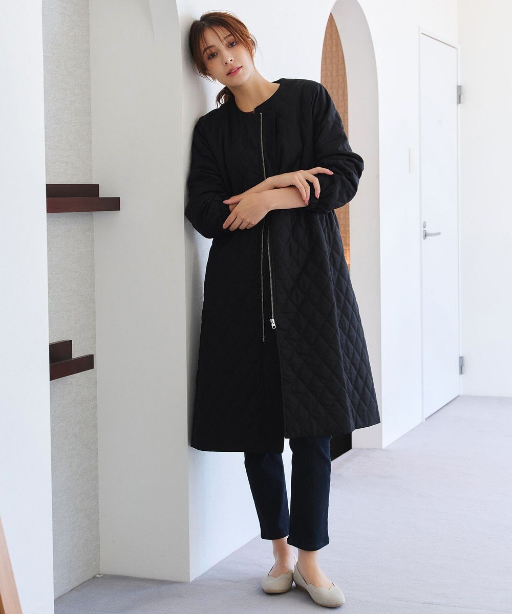 Tiaclasse 中綿キルティングコート 