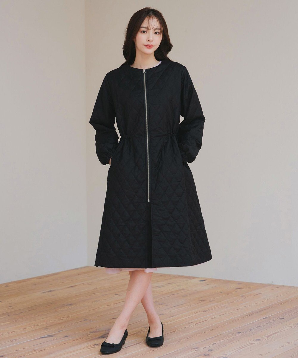 Tiaclasse 中綿キルティングコート 