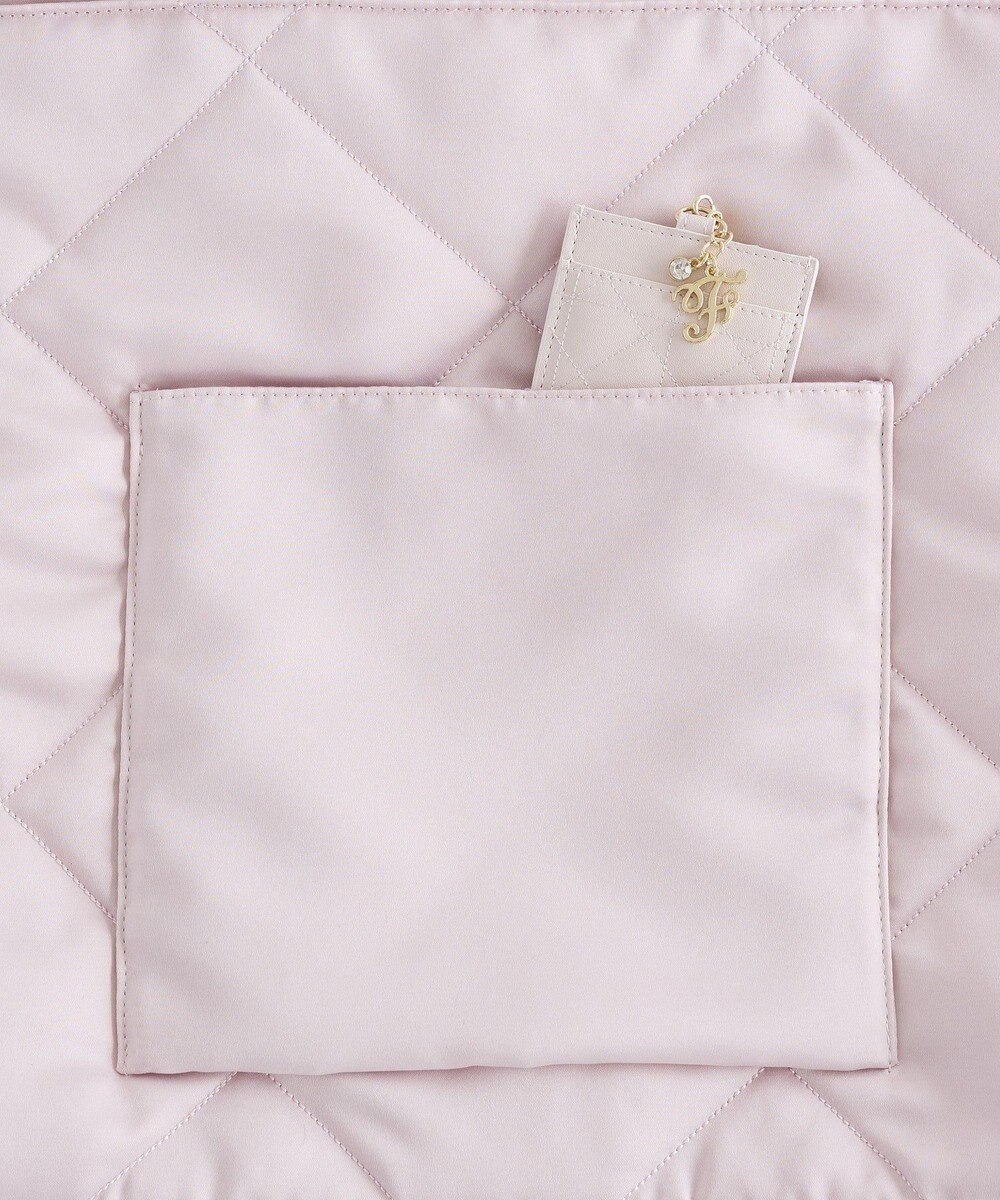 Maison de FLEUR キルティングエアリーキャリーオンバッグ 