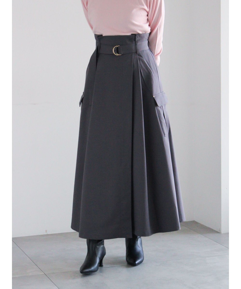 Te chichi カーゴフレアスカート 