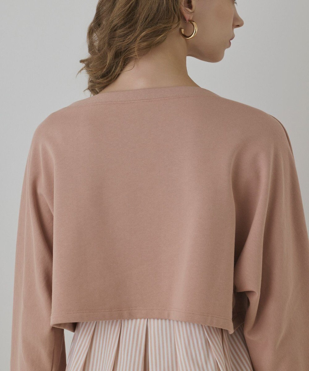 GRACE CONTINENTAL タックフリルヘムカットトップ 