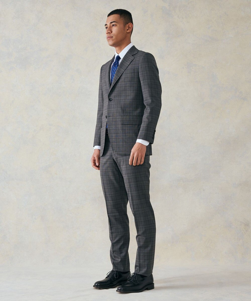 J.PRESS MEN 【ESSENTIAL CLOTHING】ラスティックグレナカート スーツ 