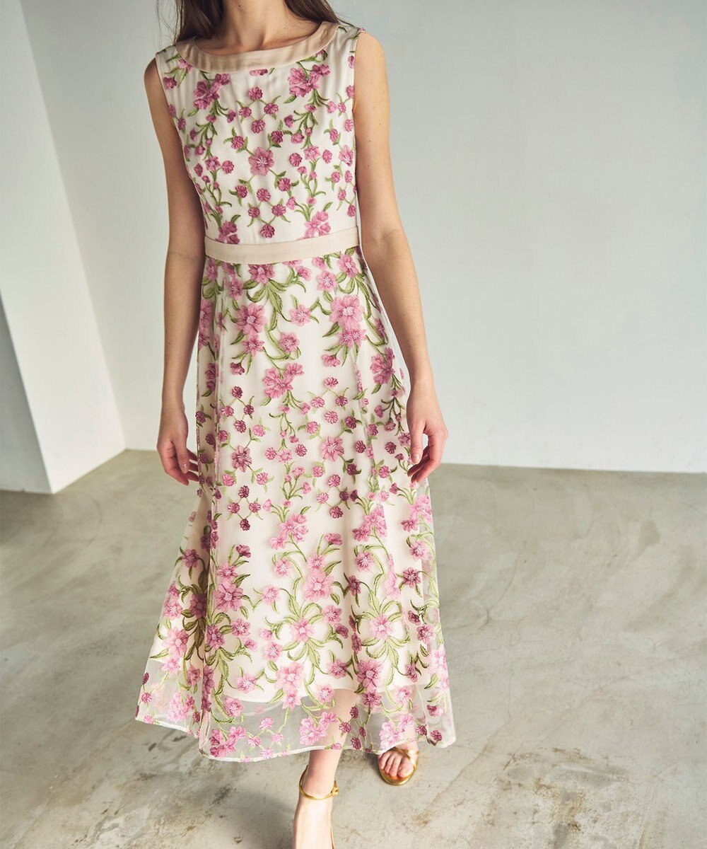 GRACE CONTINENTAL スモール3Dフラワードレス 