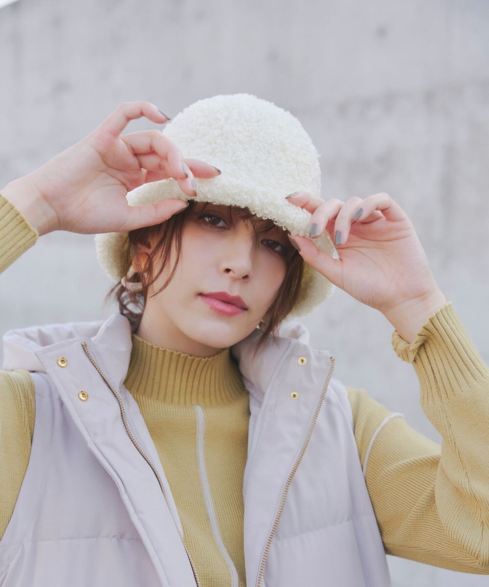 Tiaclasse ボアバケットハット 