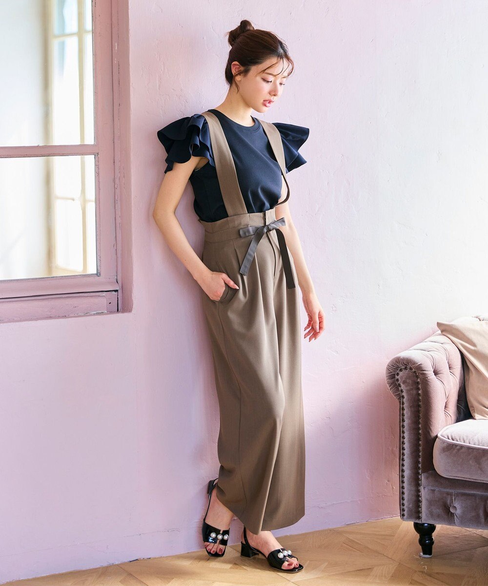 Feroux フリル袖  Tシャツ 