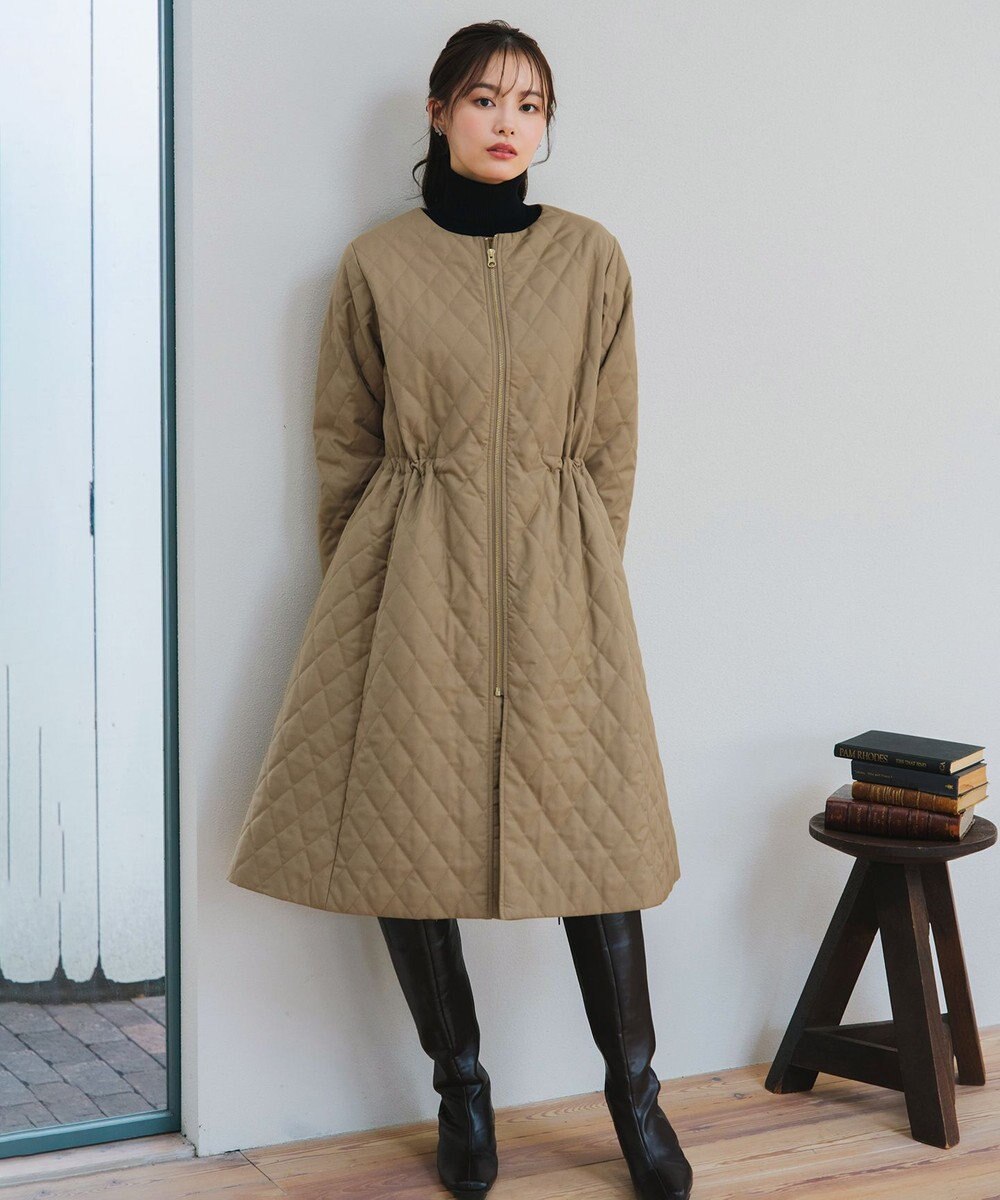 Tiaclasse 中綿キルティングコート 