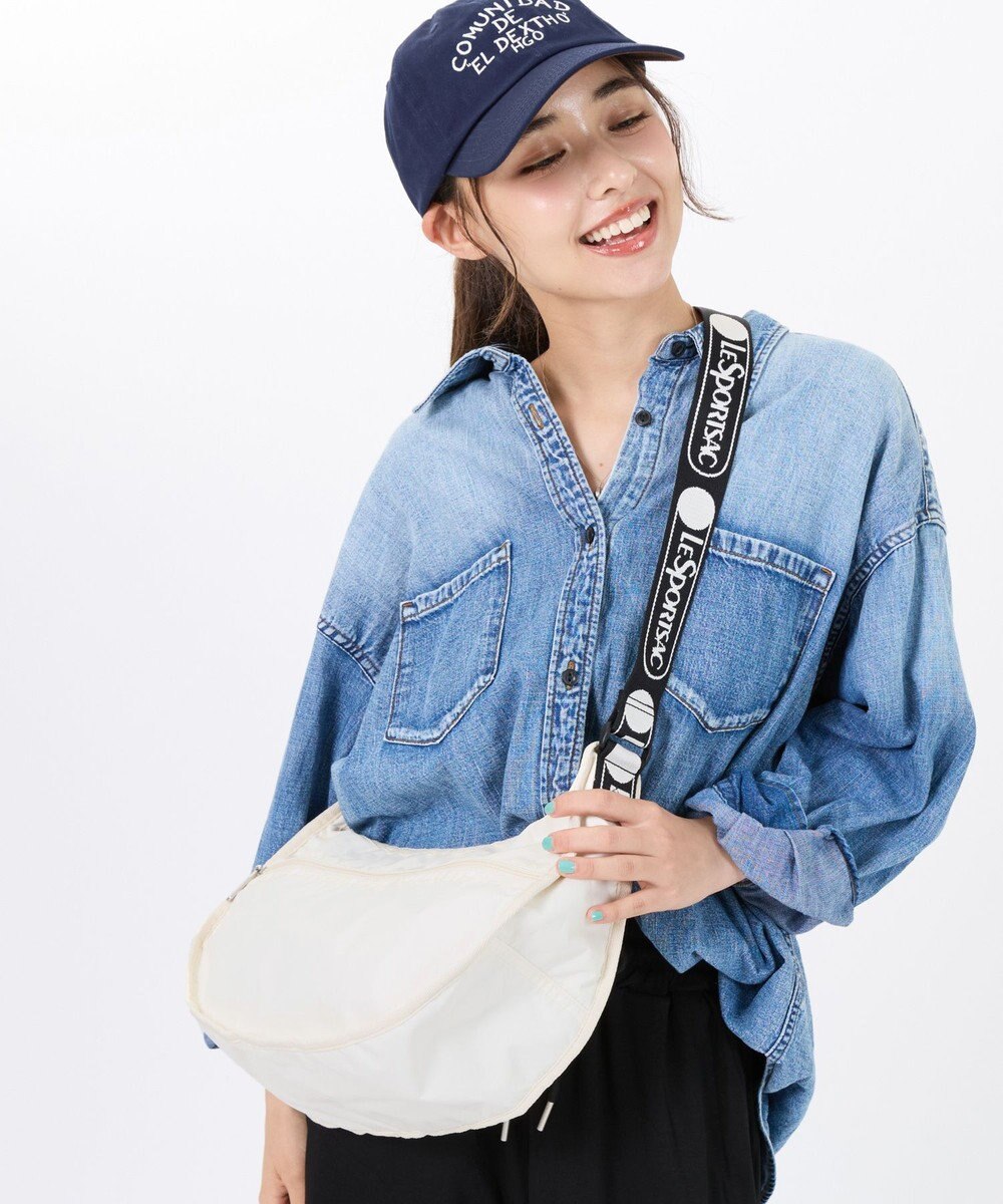 LeSportsac EVERYDAY HOBO/ロゴジャカードメレンゲ 