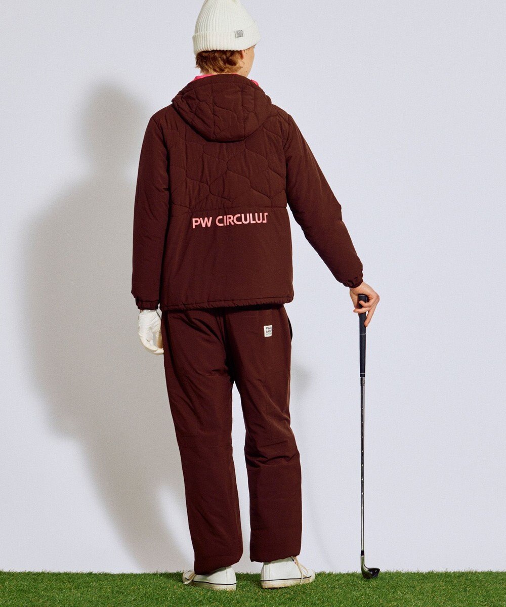 PW CIRCULUS 【撥水加工 / ストレッチ】【MEN】キルティング中綿ブルゾン ゴルフ 