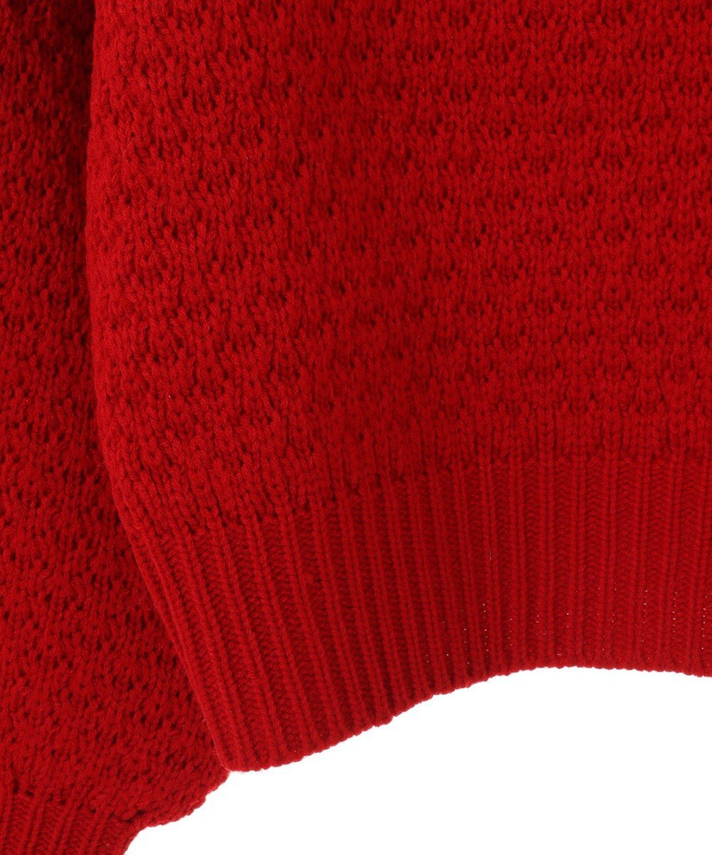 earth music&ecology ポコポコジャガードニットプルオーバー 