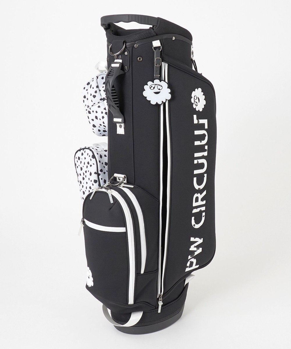 PW CIRCULUS 新作【UNISEX】デタッチャブル キャディバッグ　取っ手付ポーチ・シューズケース付  ゴルフ 
