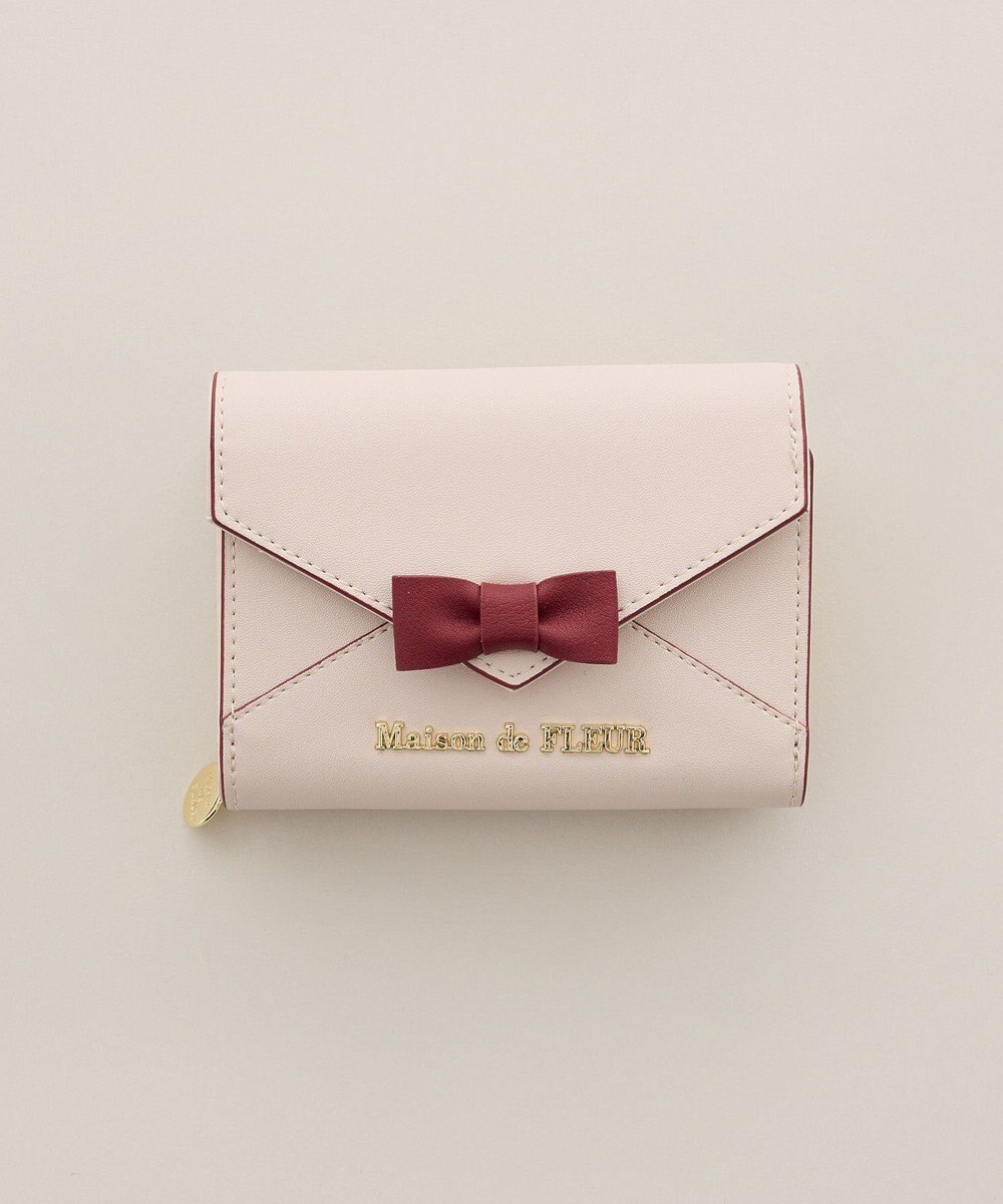 Maison de FLEUR レター型ウォレット 