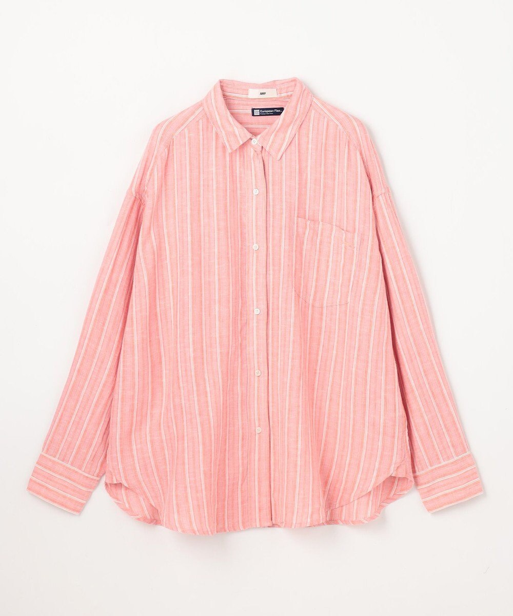 ANY 【Sサイズあり】ヨーロピアンリネンオーバーシャツ 