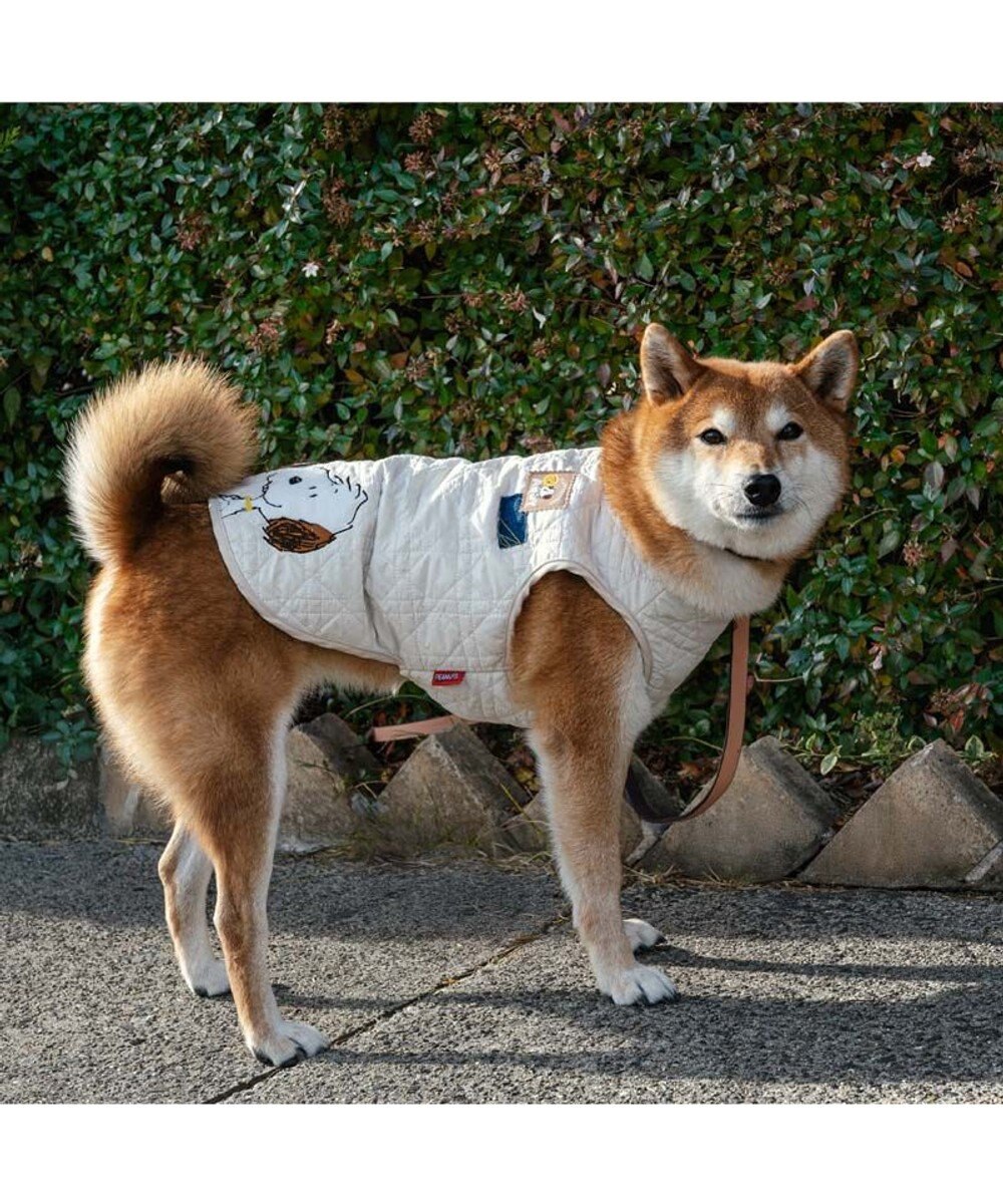 PET PARADISE スヌーピー 背中開き ベスト 《兄弟柄》 中型犬 