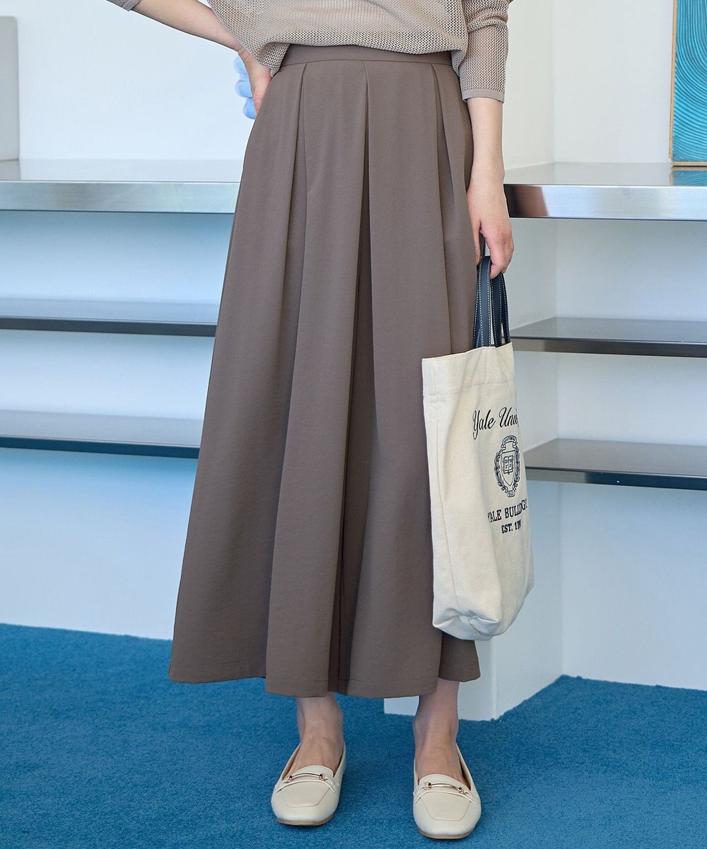 ANY 【吸水速乾/イージーケア/UVカット/接触冷感】さらさらDRYスカーチョ 