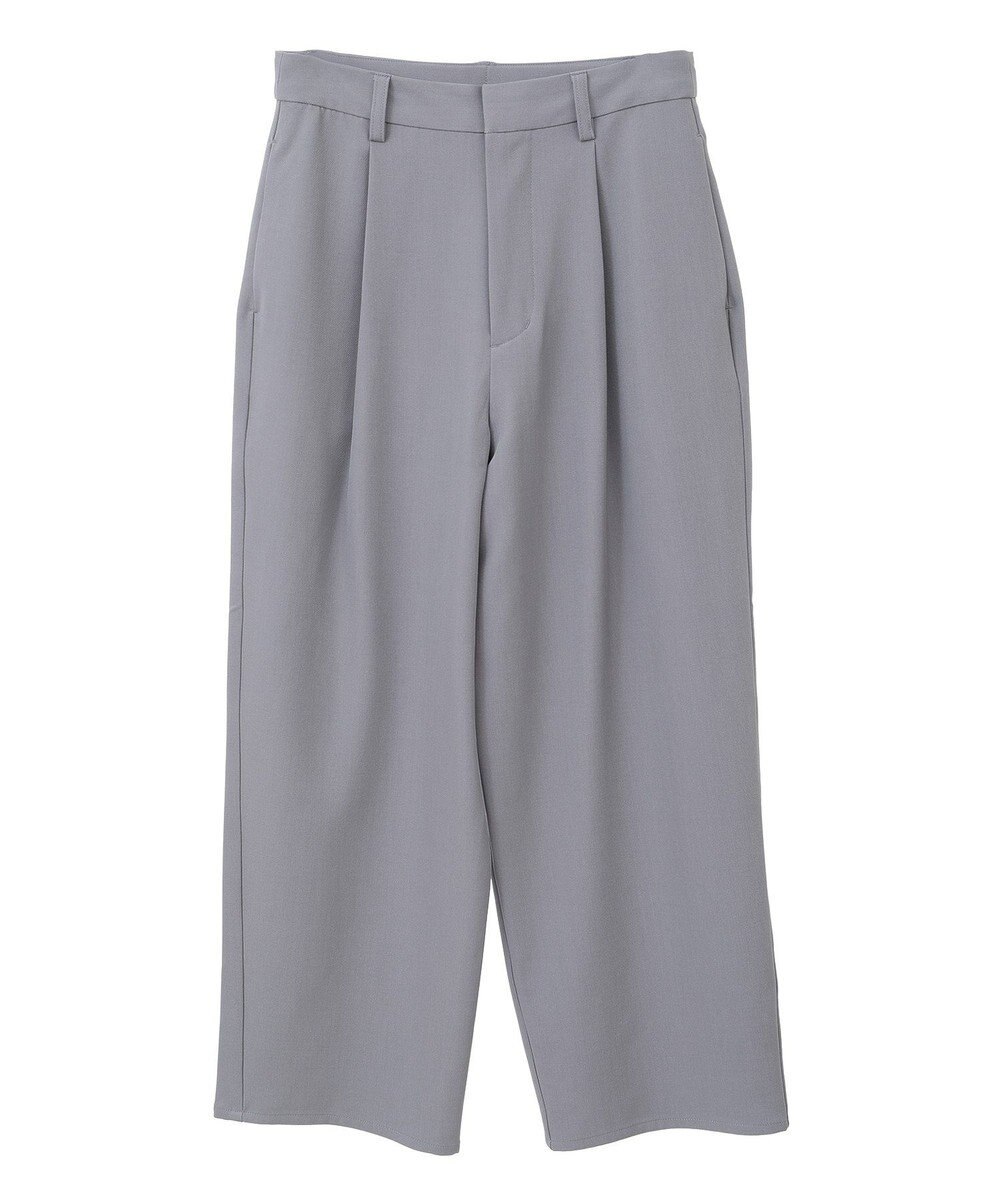 earth music&ecology タックストレートパンツ 