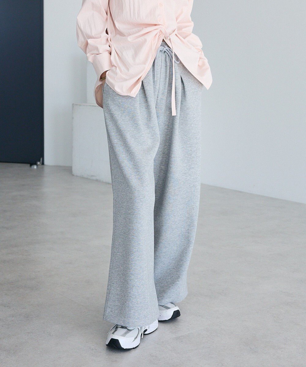 CRAFT STANDARD BOUTIQUE ダンボールニットタックパンツ 