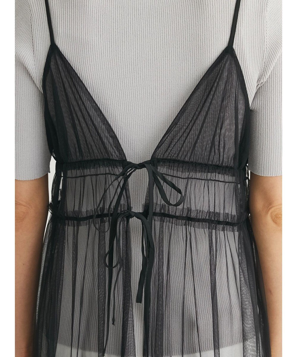 Green Parks ・ＥＬＥＮＣＡＲＥ　ＤＵＥ　２ｗａｙチュールキャミワンピ 