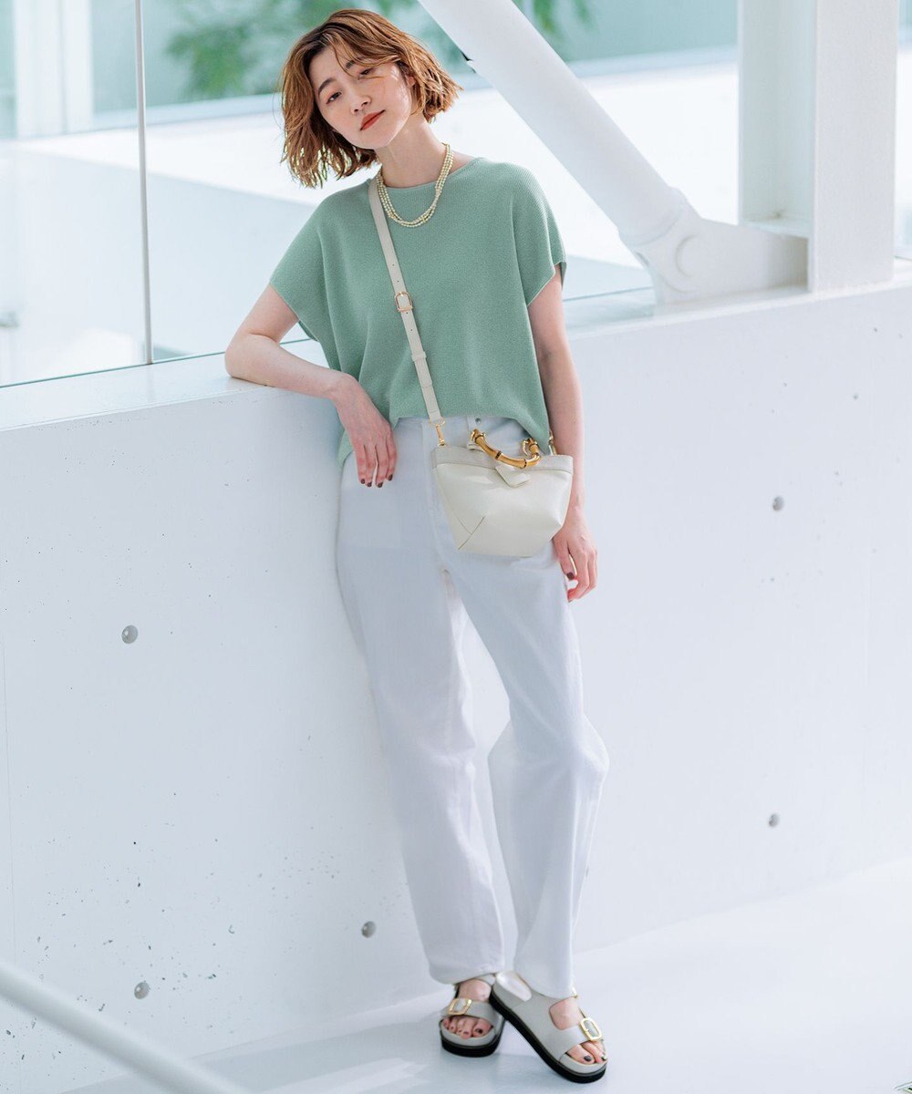 23区 【CLASSY.6月号掲載/洗える】23区DENIM コクーンシルエット パンツ 