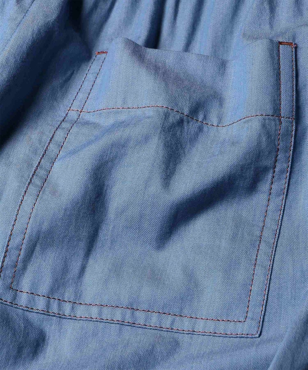 Paul Smith シャンブレー ワイドトラウザーズ 