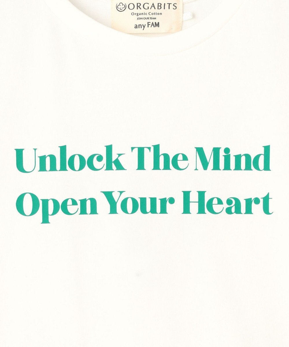 ANY L オーガビッツロゴ・フォトTシャツ 