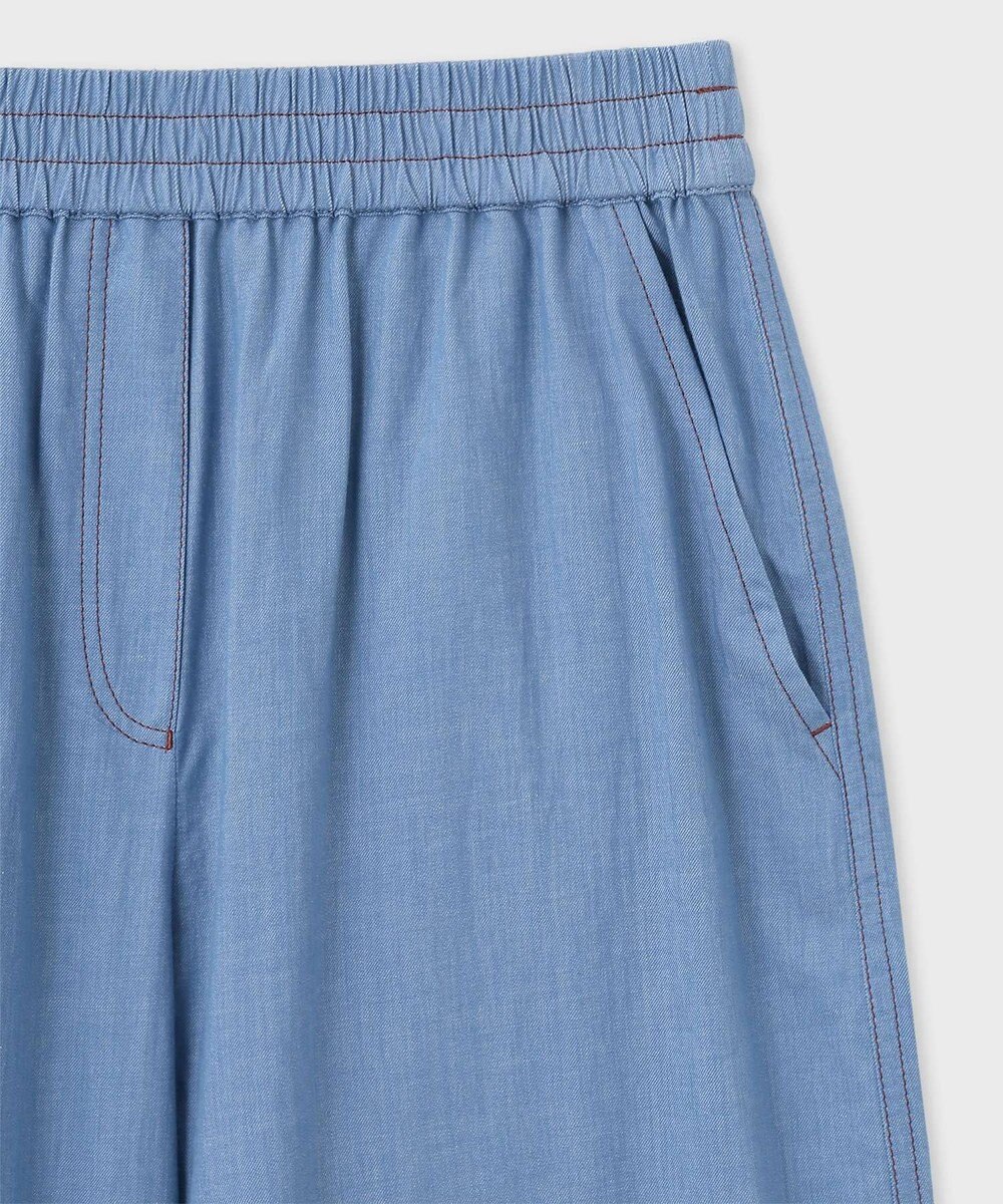 Paul Smith シャンブレー ワイドトラウザーズ 