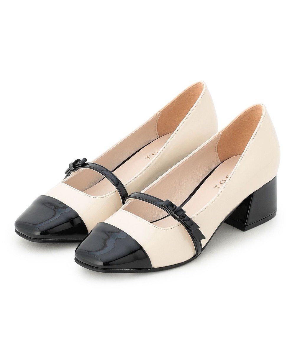 TOCCA RIBBON CROSSING PUMPS メリージェーン パンプス 