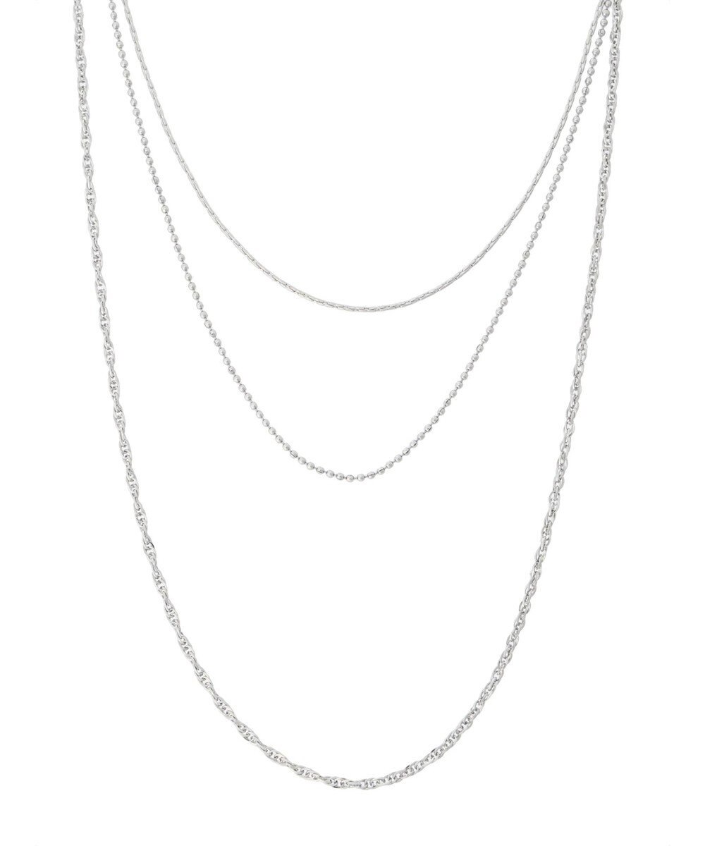 Green Parks ・ＨＡＬＦ　ＴＩＭＥ　サージカル３レンチェーンネックレス 