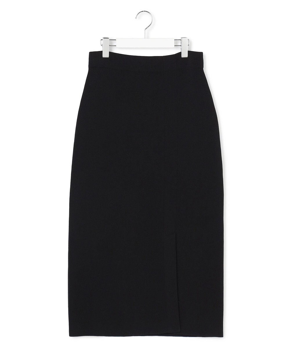 ICB L 【先行予約】コットンポリエステルスムース ニットスカート 