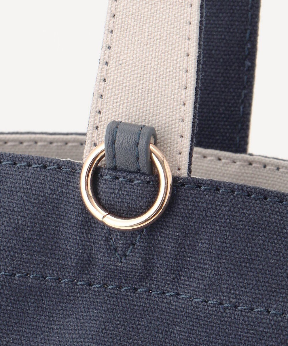 J.PRESS LADIES 【WEB限定カラーあり・セットアイテム・撥水加工・A4サイズ収納可】ポーチ付き PRINTED トート バッグ 