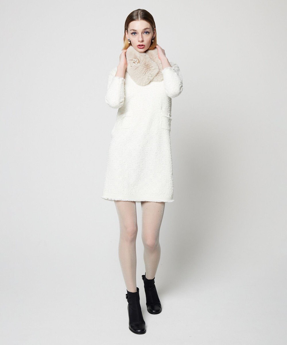 TOCCA 【洗える！】UNSNARL TWEED ドレス 