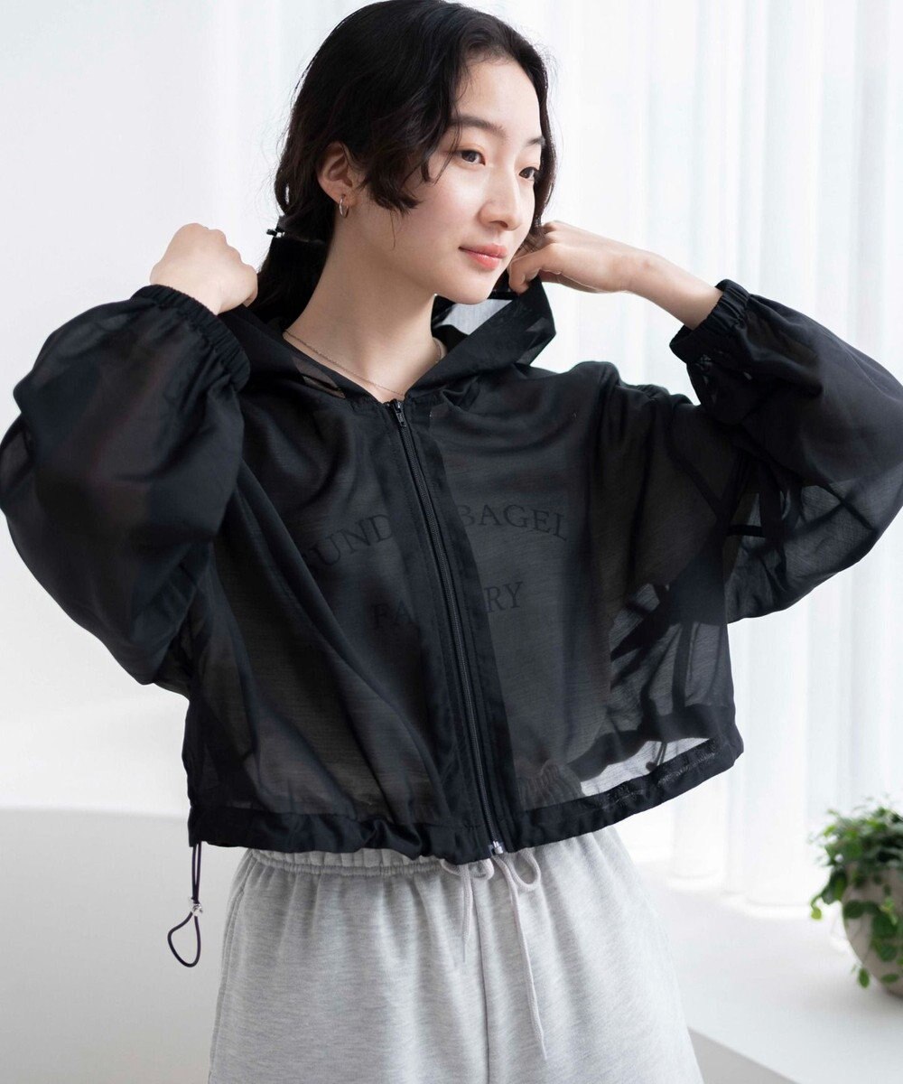 WEGO シアードロストショートパーカー 