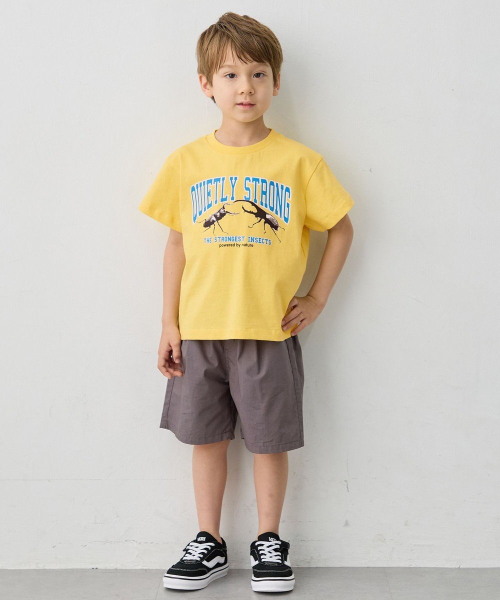 ANY KIDS 【洗濯機可能】昆虫プリント 半袖Tシャツ 