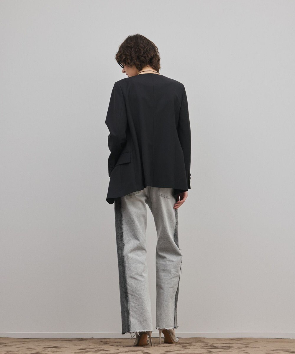 GRACE CONTINENTAL リメイクフレアデニムパンツ 