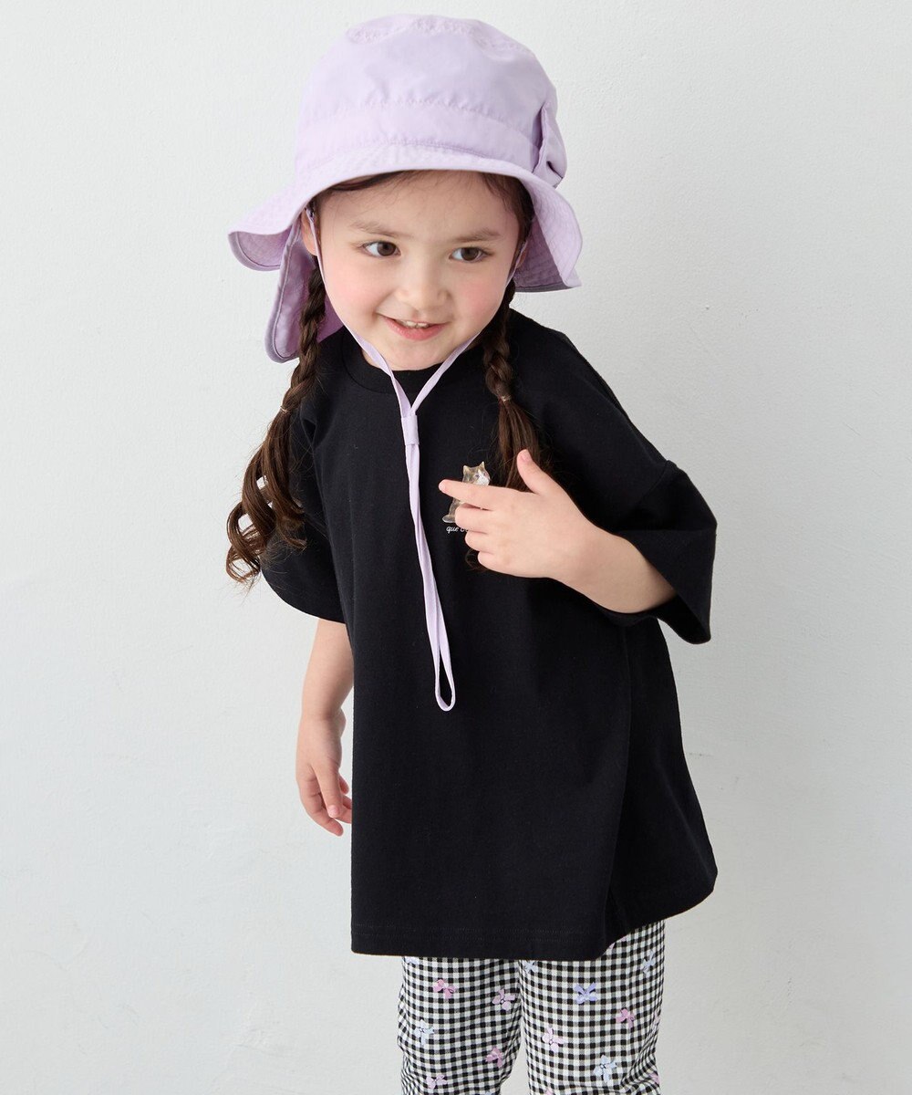 ANY KIDS 【UVカット/撥水/日よけ付き】バケットハット 