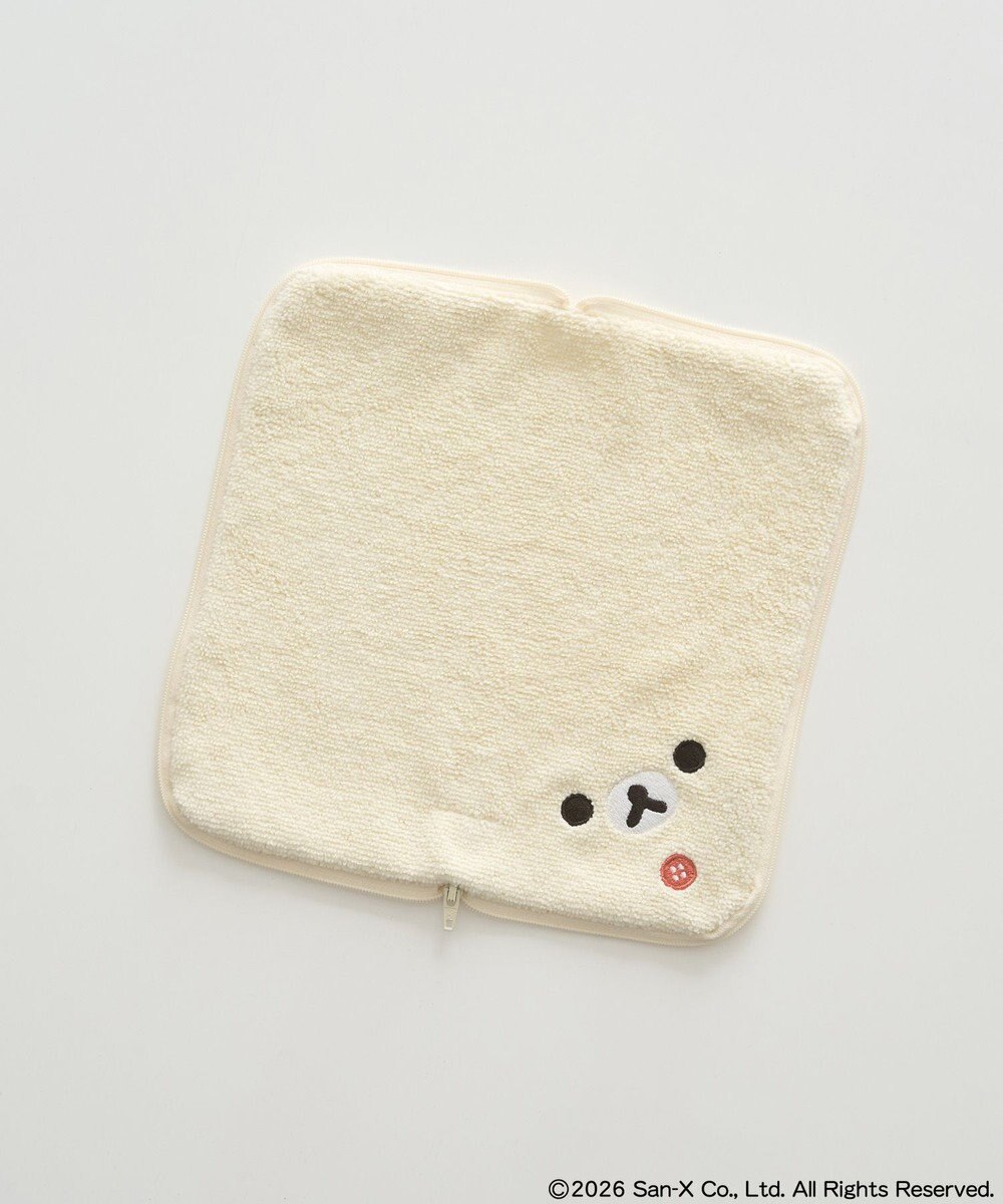 earth music&ecology 【予約】リラックマ×earth 2wayジップハンカチ 