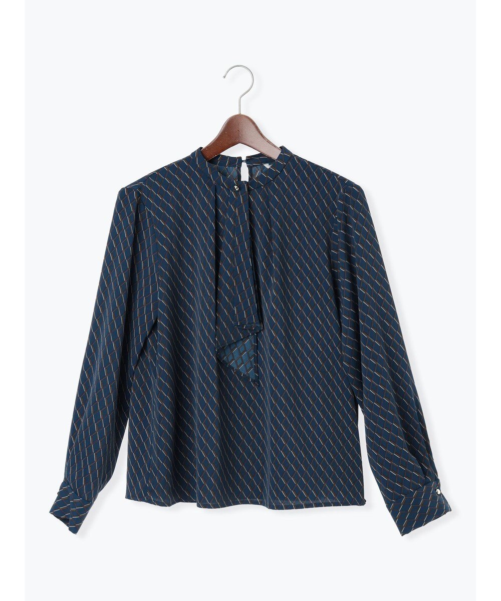 Te chichi パターンアソートボウタイブラウス 