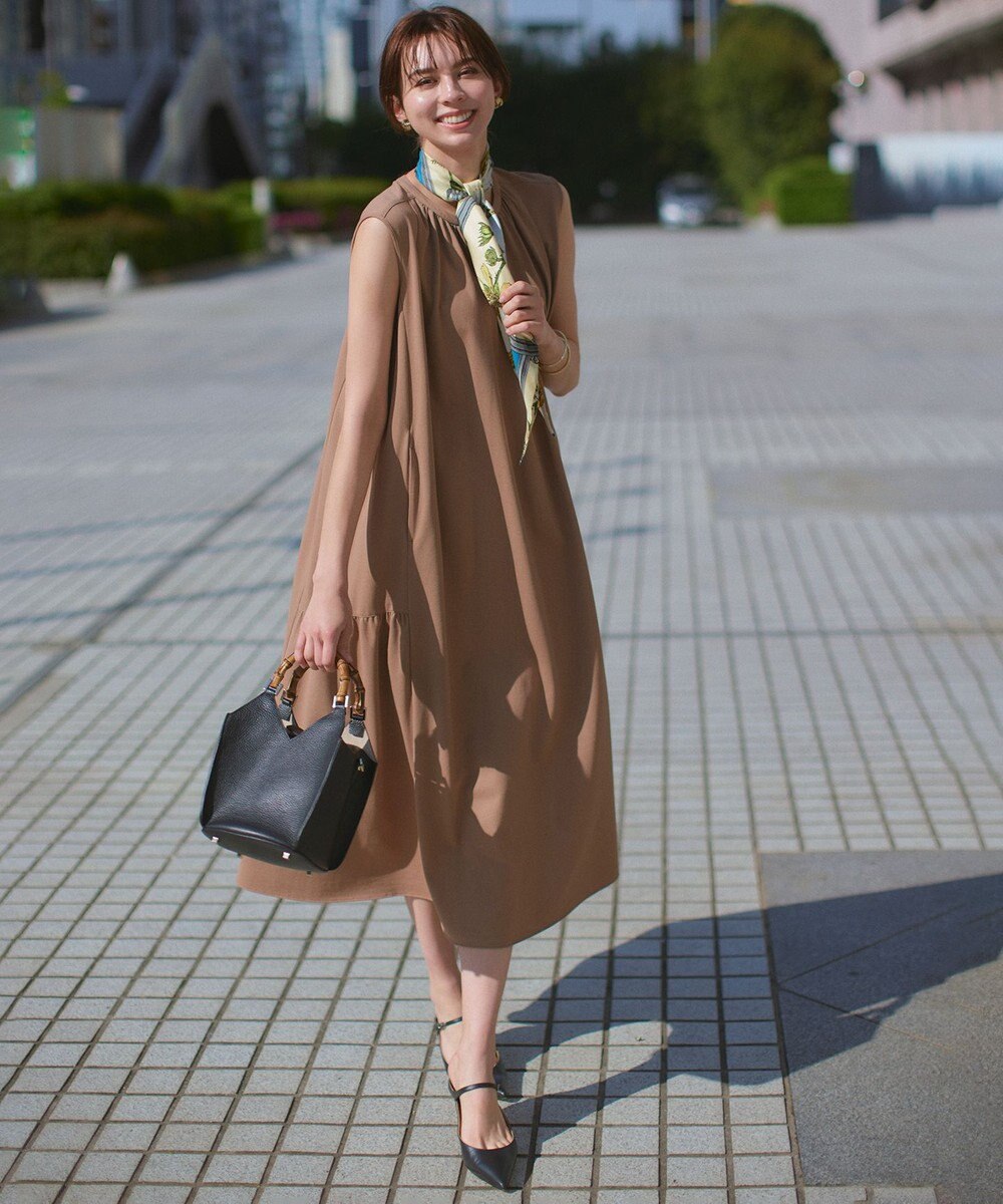 23区 【CLASSY.6月号掲載】LORISTELLA バンブーハンドル ショルダーバッグ 