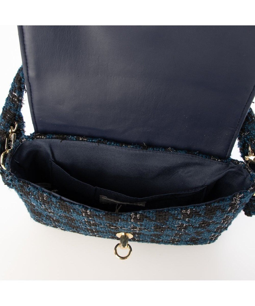 UNBILLION カシュカシュ cachecache / ツイード2wayハンドルフラップショルダー 