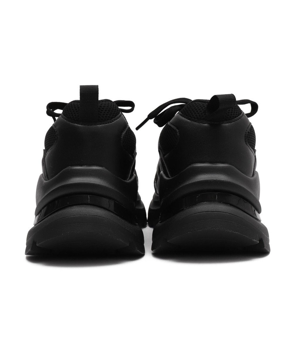 WEGO PUメッシュヒールダッドスニーカー 